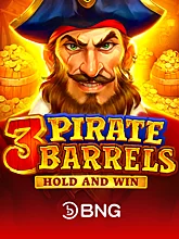 3 Pirate Barrels: Hold and Win BNG game cover