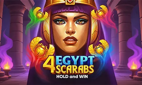 4 Egypt Scarabs: Hold and Win BNG game cover