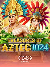Treasures Of Aztec 1024 CQ9 game cover