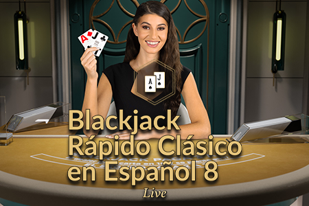 Blackjack Rápido Clásico en Español 8 Evolution game cover