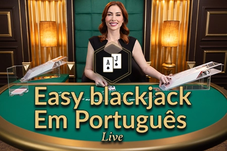 Easy Blackjack em Português Evolution game cover
