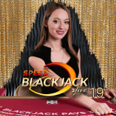 Evo Speed Blackjack 19 Evolution game cover