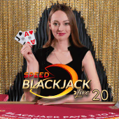 Evo Speed Blackjack 20 Evolution game cover