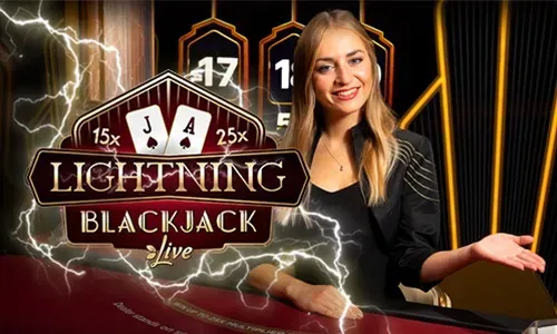 Lightning Blackjack Evolution game cover