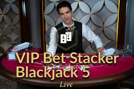 VIP Bet Stacker Blackjack 5 Evolution game cover