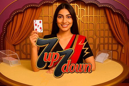 7 Up 7 Down Ezugi game cover