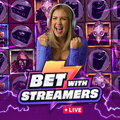 Bet with Streamers Ezugi game cover