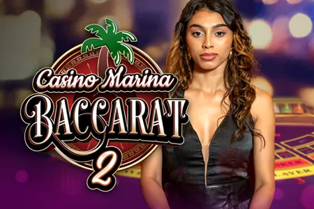 Casino Marina Baccarat 2 Ezugi game cover