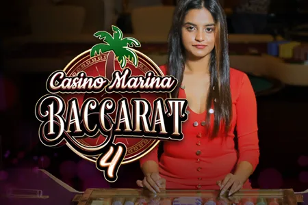 Casino Marina Baccarat 4 Ezugi game cover