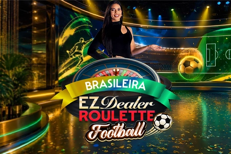 EZ Dealer Roulette Football Ezugi game cover