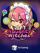 Naughty Witches KA Gaming game cover