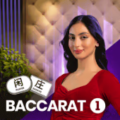 Baccarat 1 Microgaming game cover