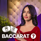Baccarat 7 Microgaming game cover