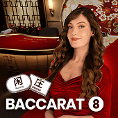 Baccarat 8 Microgaming game cover