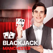 Blackjack Manchester Microgaming game cover