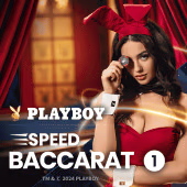 Playboy Speed Baccarat 1 Microgaming game cover