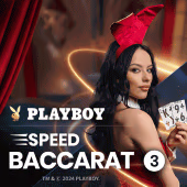 Playboy Speed Baccarat 3 Microgaming game cover