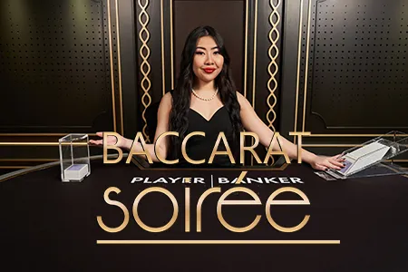 Baccarat Soirée No Comission Playtech game cover