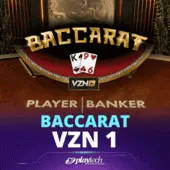 Baccarat VZN 1 Playtech game cover