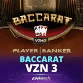 Baccarat VZN 3 Playtech game cover
