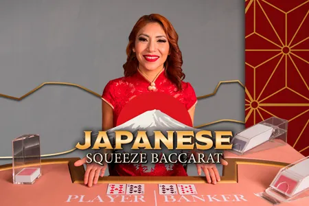 Japanese Squeeze Baccarat Playtech game cover