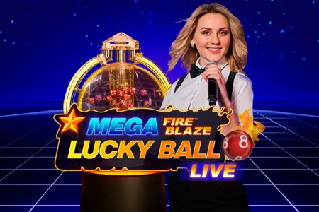 Mega Fire Blaze Lucky Ball Live Playtech game cover