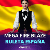 Mega Fire Blaze Ruleta España Playtech game cover