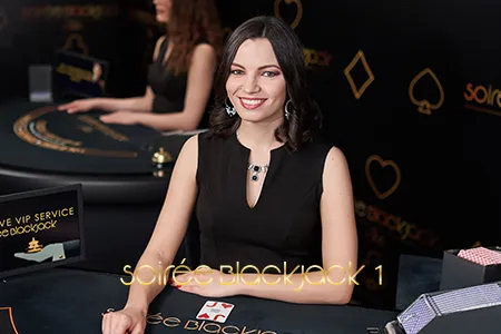 Soirée Elite Blackjack 1 Playtech game cover
