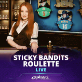 Sticky Bandits Roulette Live Playtech game cover