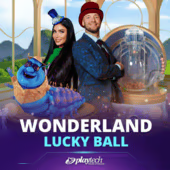 Wonderland Lucky Ball Playtech game cover