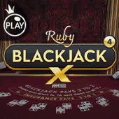 Blackjack X 4 - Ruby Pragmatic Play game cover