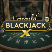 BlackjackX 23 - Emerald Pragmatic Play game cover