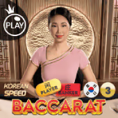 Korean Speed Baccarat 3 Pragmatic Play game cover