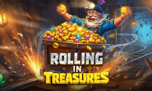 Rolling in Treasures Pragmatic Play game cover