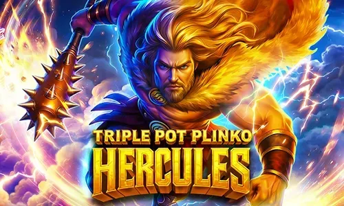 Triple Pot Plinko – Hercules Pragmatic Play game cover